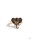 Paparazzi Ring - Elephant Whisper - Gold