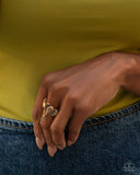 Paparazzi Ring - Elephant Whisper - Gold