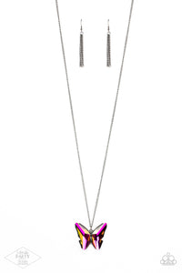 Paparazzi Necklace - The Social Butterfly Effect - Multi