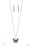 Paparazzi Necklace - The Social Butterfly Effect - Multi