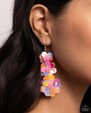 Paparazzi Earrings - Beaded Bouquet - Multi