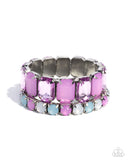 Paparazzi Bracelet - Mismatched Mood - Purple***Coming Soon***