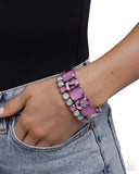 Paparazzi Bracelet - Mismatched Mood - Purple***Coming Soon***