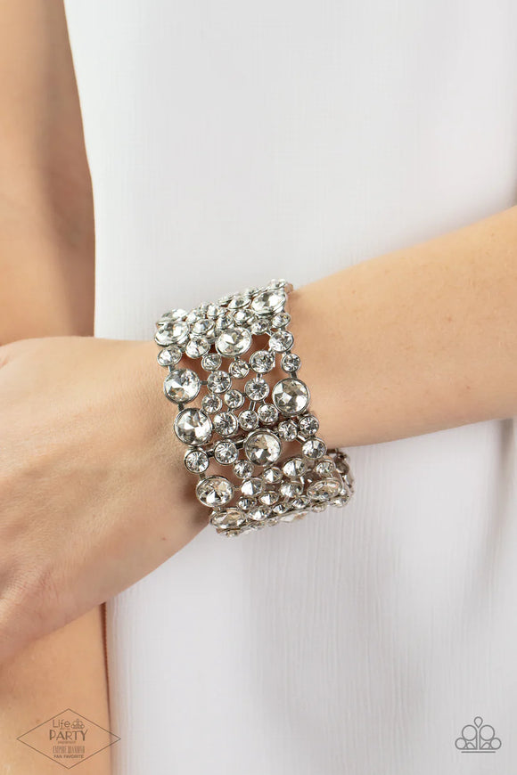 Paparazzi Zi Bracelet - One UP - White