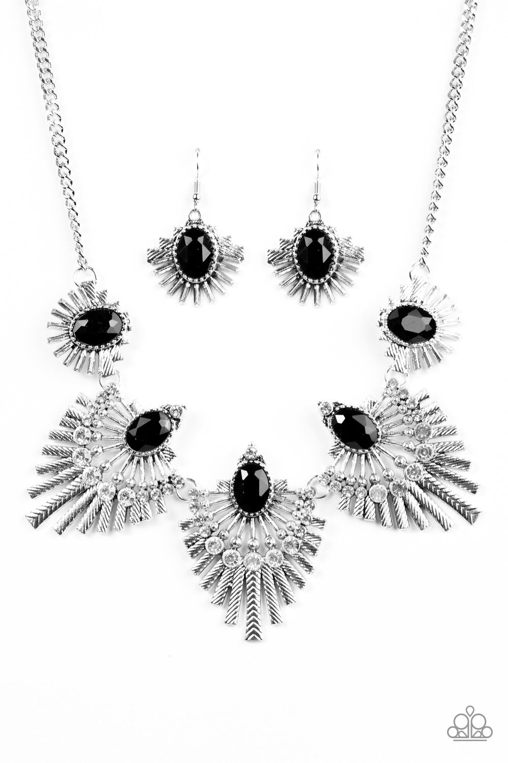 Paparazzi Necklace - Miss YOU-niverse - Black