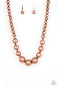 Paparazzi Necklace - Living Up To Reputation - Copper