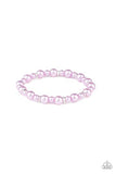 Paparazzi Bracelet - Powder and Pearls - Purple