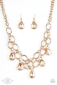 Paparazzi Necklace - Show-Stopping Shimmer - Gold