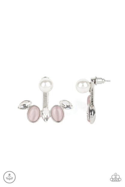 Paparazzi Earrings - Modern Sophistication - Pink