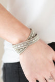 Paparazzi Bracelets - Shimmer and Sass - Brown