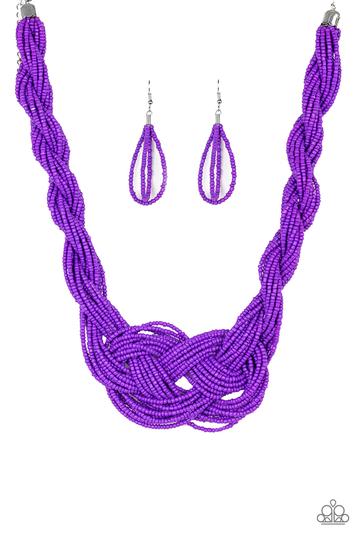 Paparazzi Necklace - A Standing Ovation - Purple