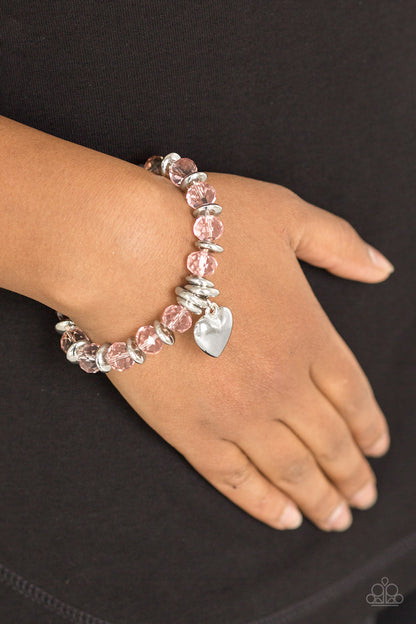 Paparazzi Bracelet - Need I say AMOUR? - Pink