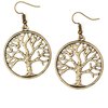 Paparazzi Earrings - My Treehouse is Your TREEHOUSE - Brass