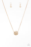 Paparazzi Necklace - The BOLD Standard - Gold