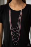 Paparazzi Necklace - Radical Rainbows - Pink