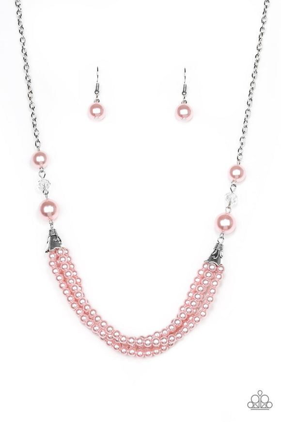 Paparazzi Necklace - One-WOMAN Show - Pink