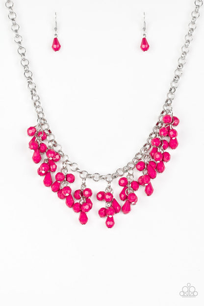 Paparazzi Necklace - Modern Macarena - Pink