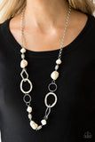 Paparazzi Necklace - Thats TERRA-ific! - White