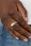 Paparazzi Ring - Born To Rule - Brass
