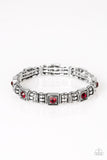 Paparazzi Bracelets - Metro Marvelous - Red