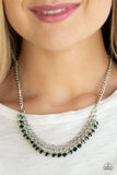 Paparazzi Necklace - Glow and Grind - Green