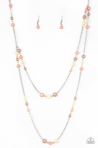 Paparazzi Necklace - Pearl Promenade - Multi