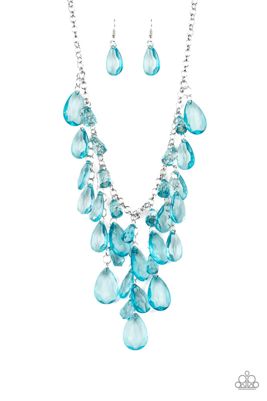 Paparazzi Necklace - Irresistible Iridescence - Blue