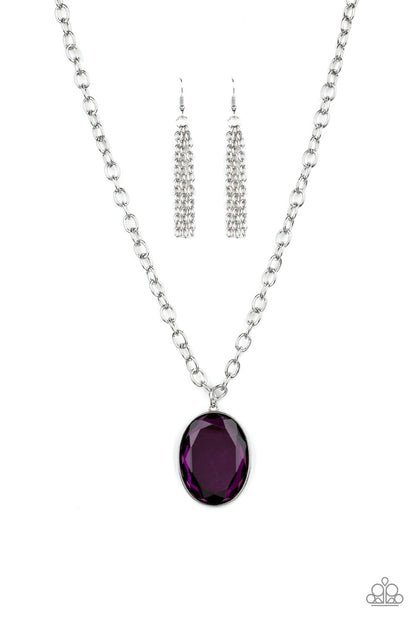 Paparazzi Necklace - Light As HEIR - Purple