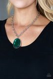 Paparazzi Necklace - Light As HEIR - Green