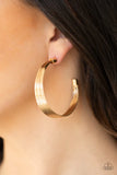 Paparazzi Earrings - Live Wire - Gold