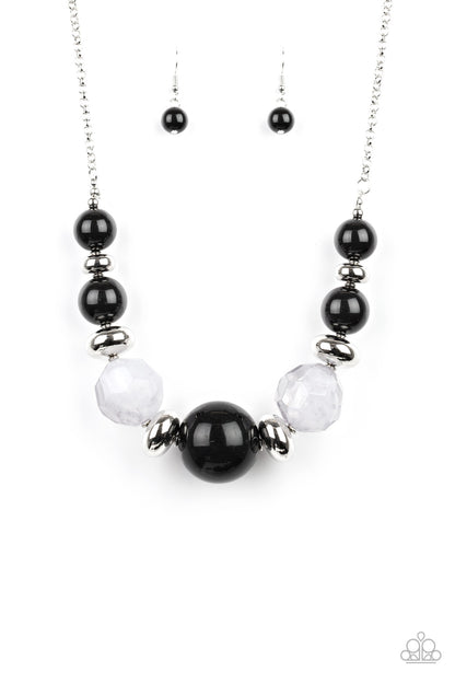 Paparazzi Necklace - Daytime Drama - Black