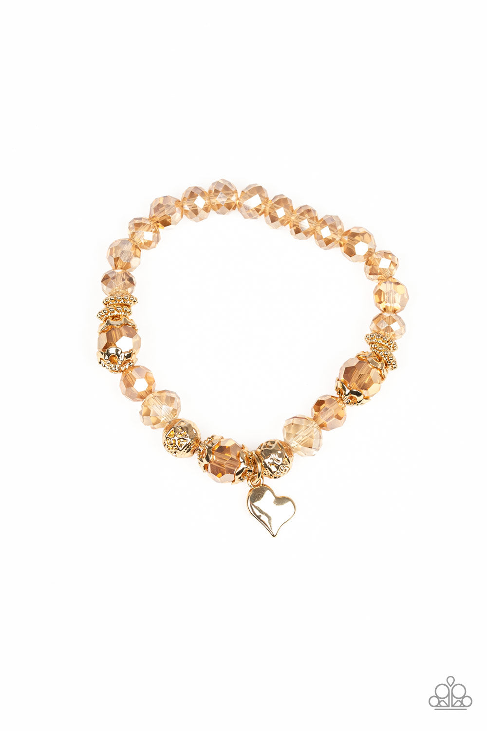 Paparazzi Bracelet - Right On The Romance - Gold