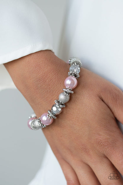 Paparazzi Bracelet - Sparking Conversation - Pink