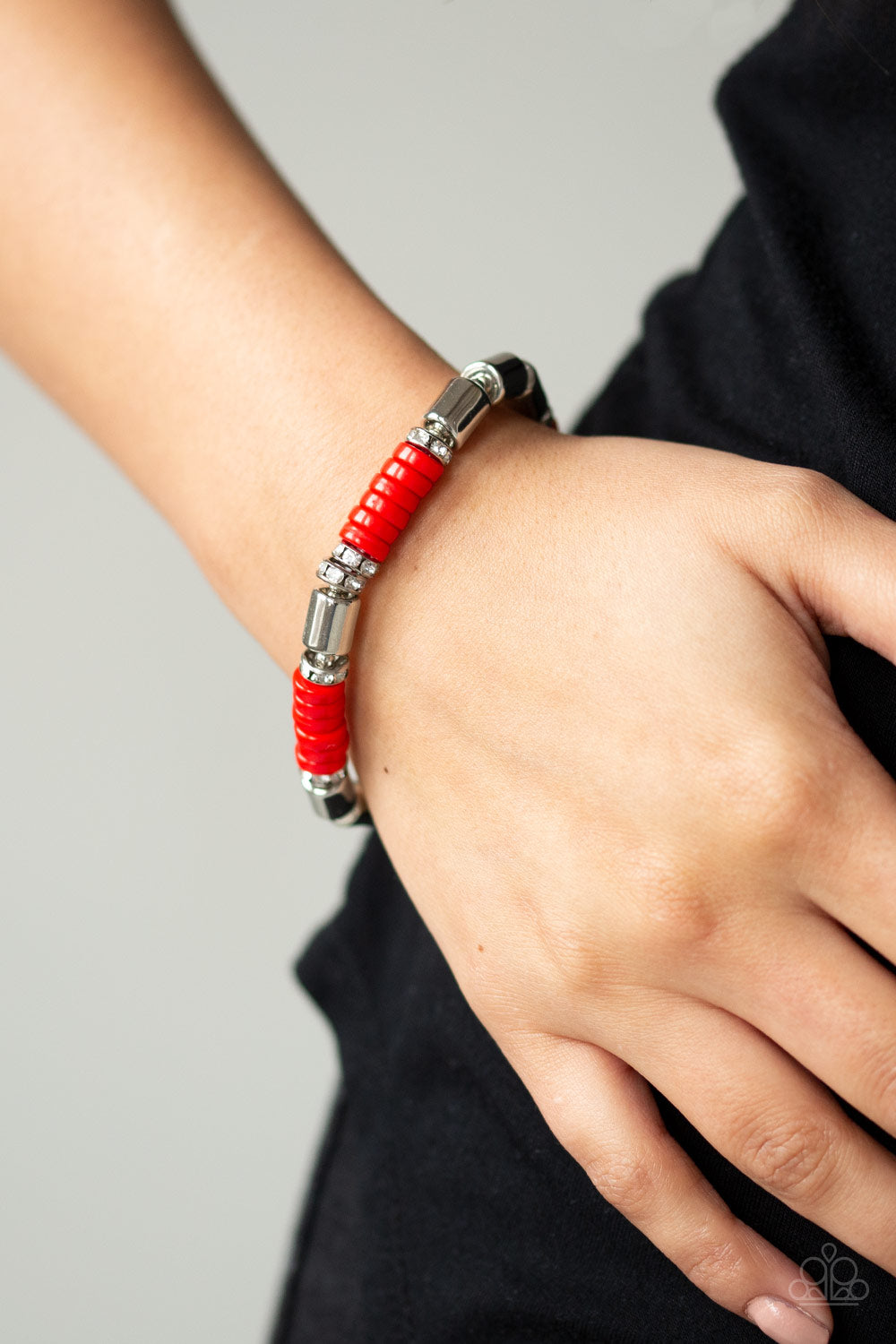 Paparazzi Bracelet - Whimsical Wanderer - Red