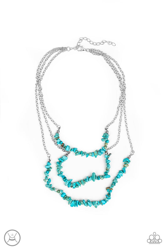 Paparazzi Necklace - Eco Goddess - Blue