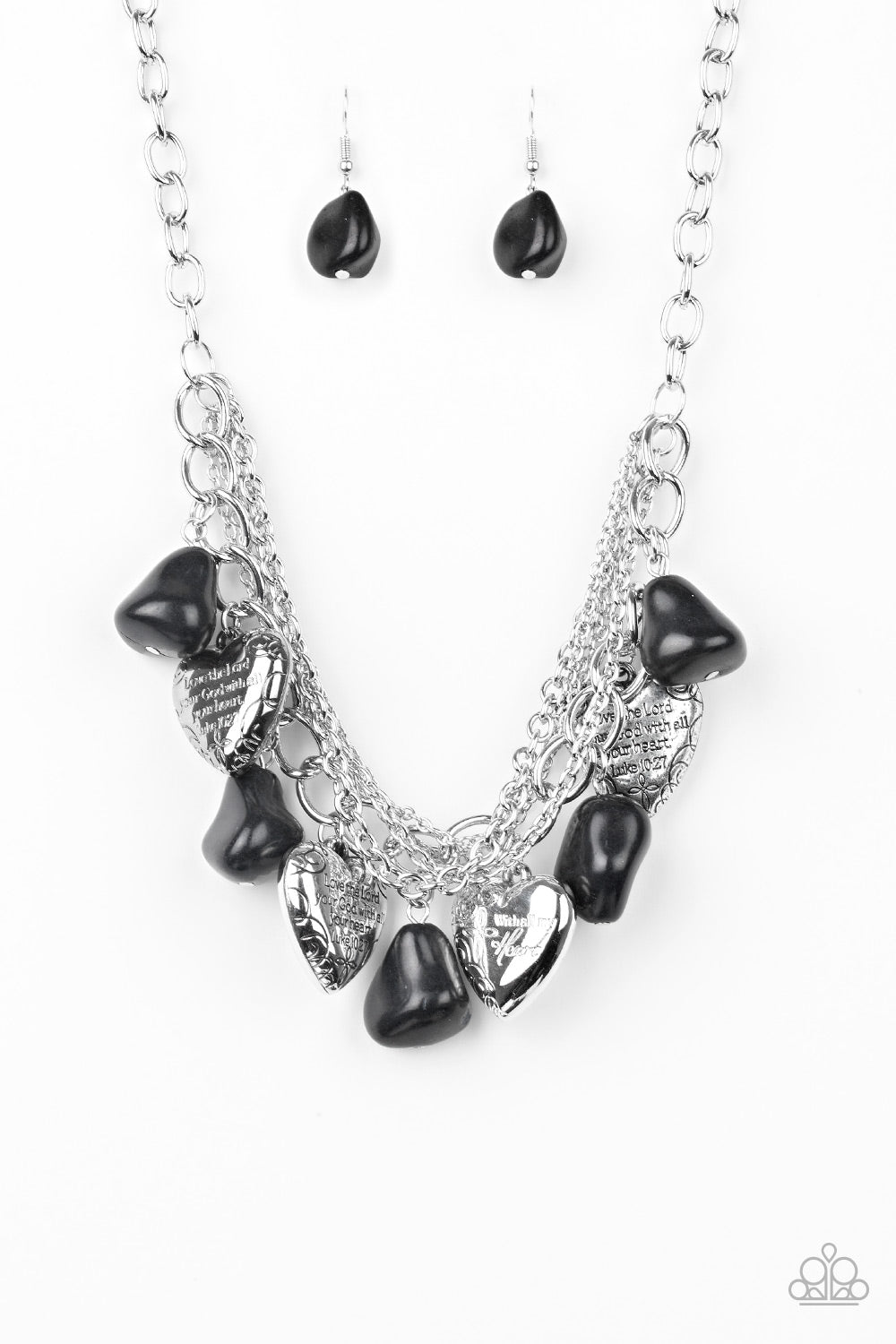 Paparazzi Necklace - Change Of Heart - Black