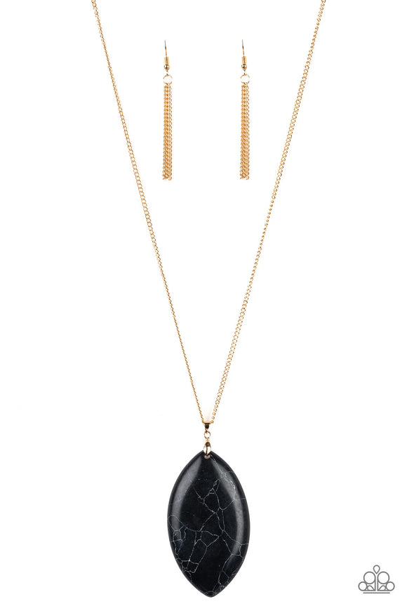 Paparazzi Necklace - Santa Fe Simplicity - Black