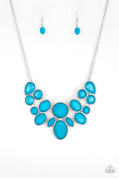 Paparazzi Necklace - Demi-Diva - Blue