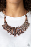 Paparazzi Necklace - In The MANE-stream - Copper