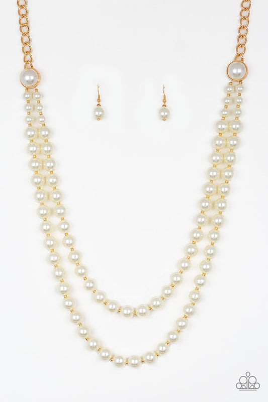 Paparazzi Necklace - Endless Elegance - Gold