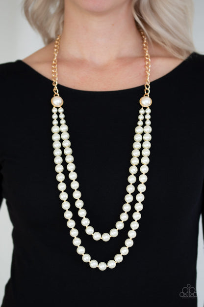 Paparazzi Necklace - Endless Elegance - Gold