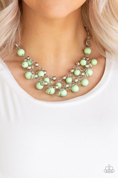 Paparazzi Necklace - Seaside Soiree - Green