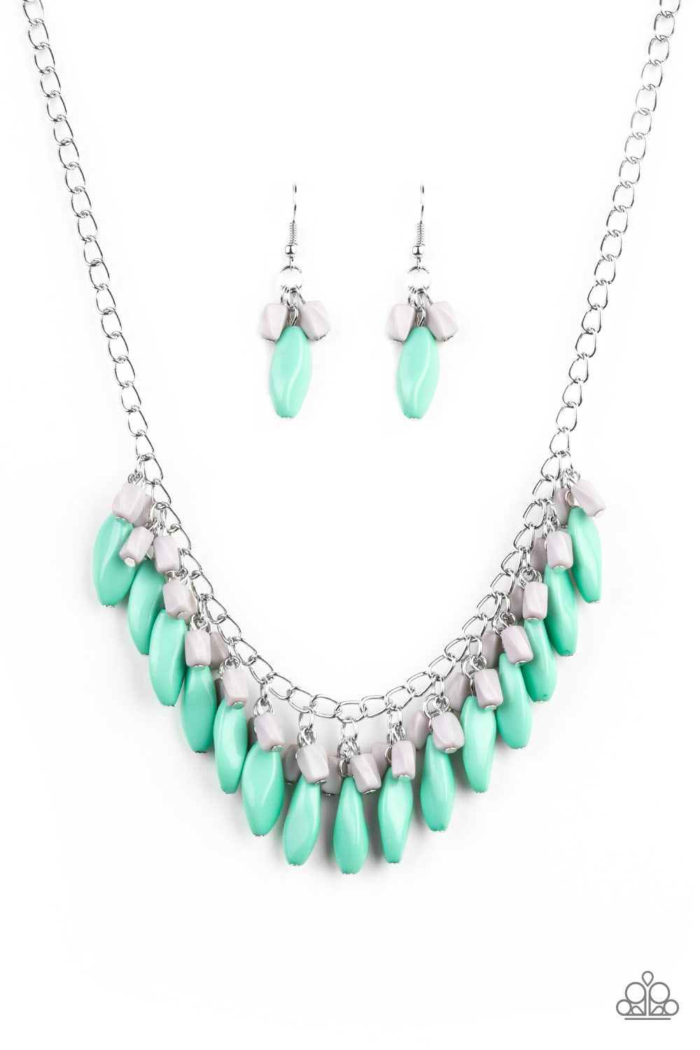 Paparazzi Necklace - Bead Binge - Green