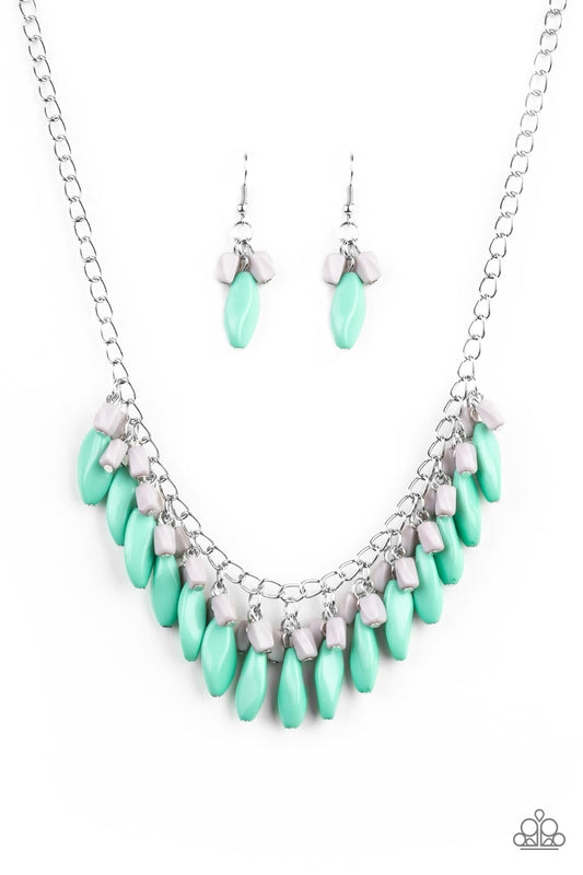 Paparazzi Necklace - Bead Binge - Green