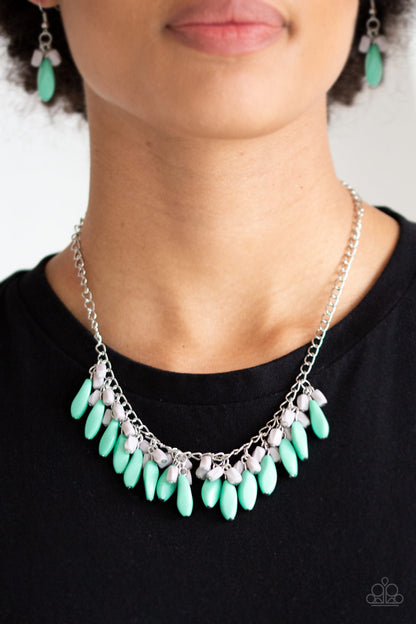 Paparazzi Necklace - Bead Binge - Green