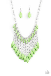 Paparazzi Necklace - Venturous Vibes-Green