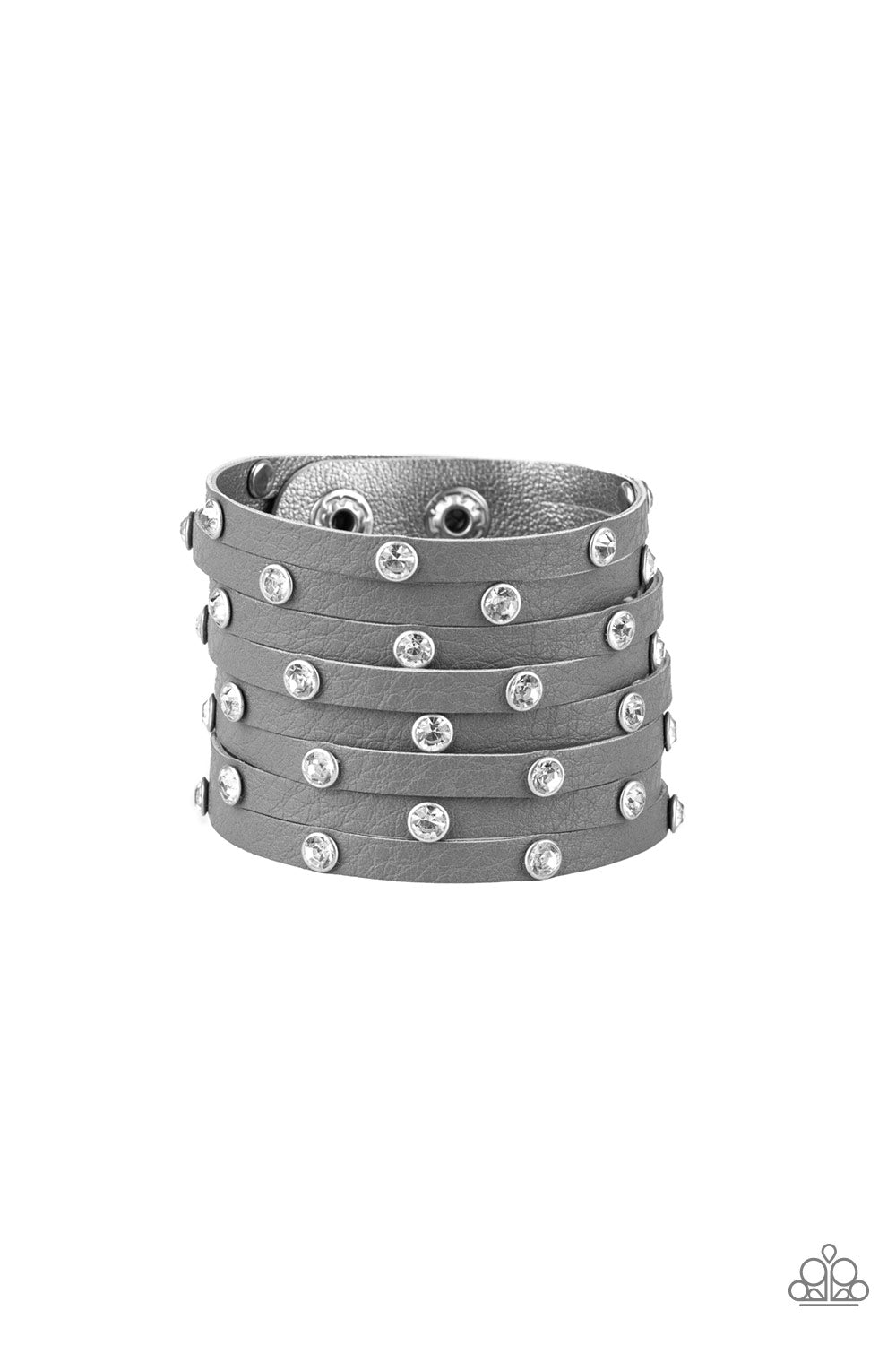 Paparazzi Bracelet - Sass Squad - Silver