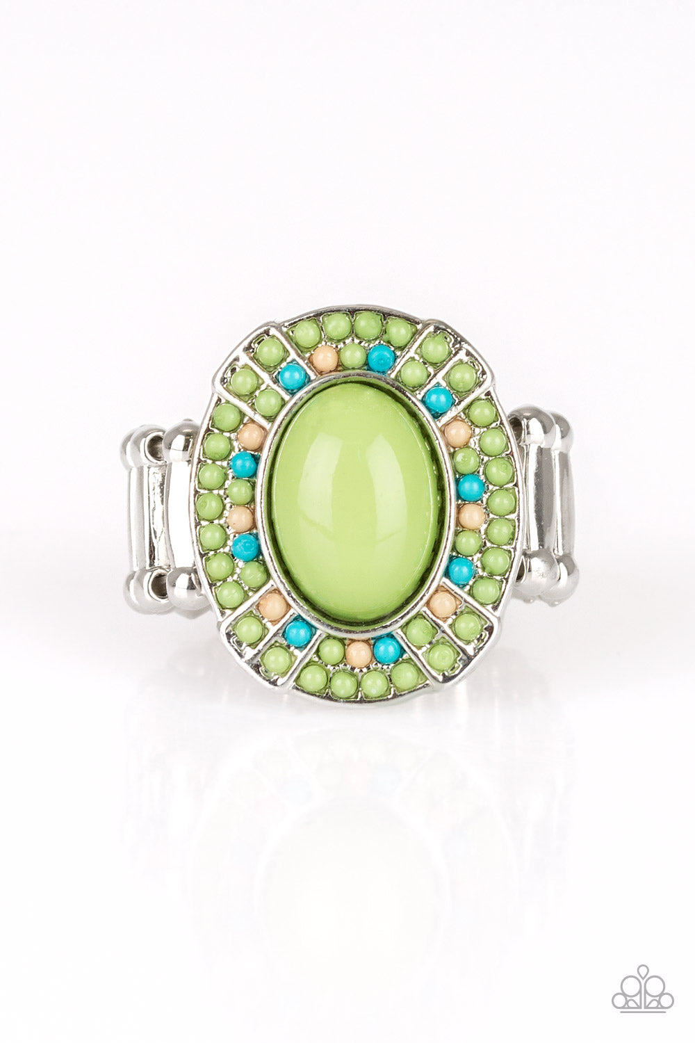 Paparazzi Ring - Colorfully Rustic - Green