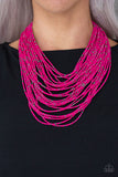 Paparazzi Necklace - Rio Rainforest - Pink