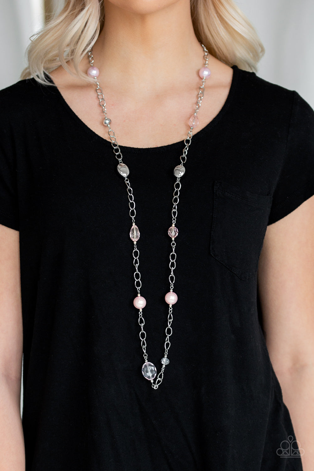 Paparazzi Necklace - Only For Special Occasions - Pink